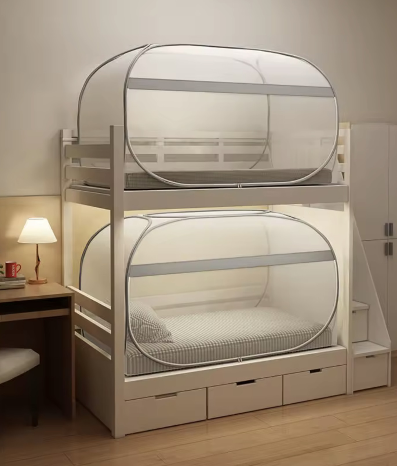 Mosquito net cocoon bed for girls/boys - single door - Image 2
