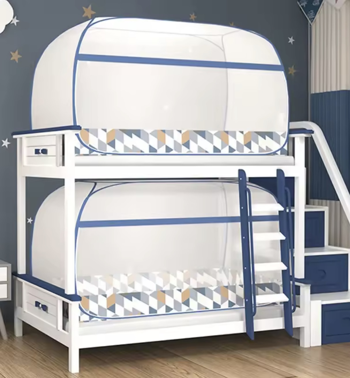 Children's mosquito nets for girls'/boys' beds - pop-up or space