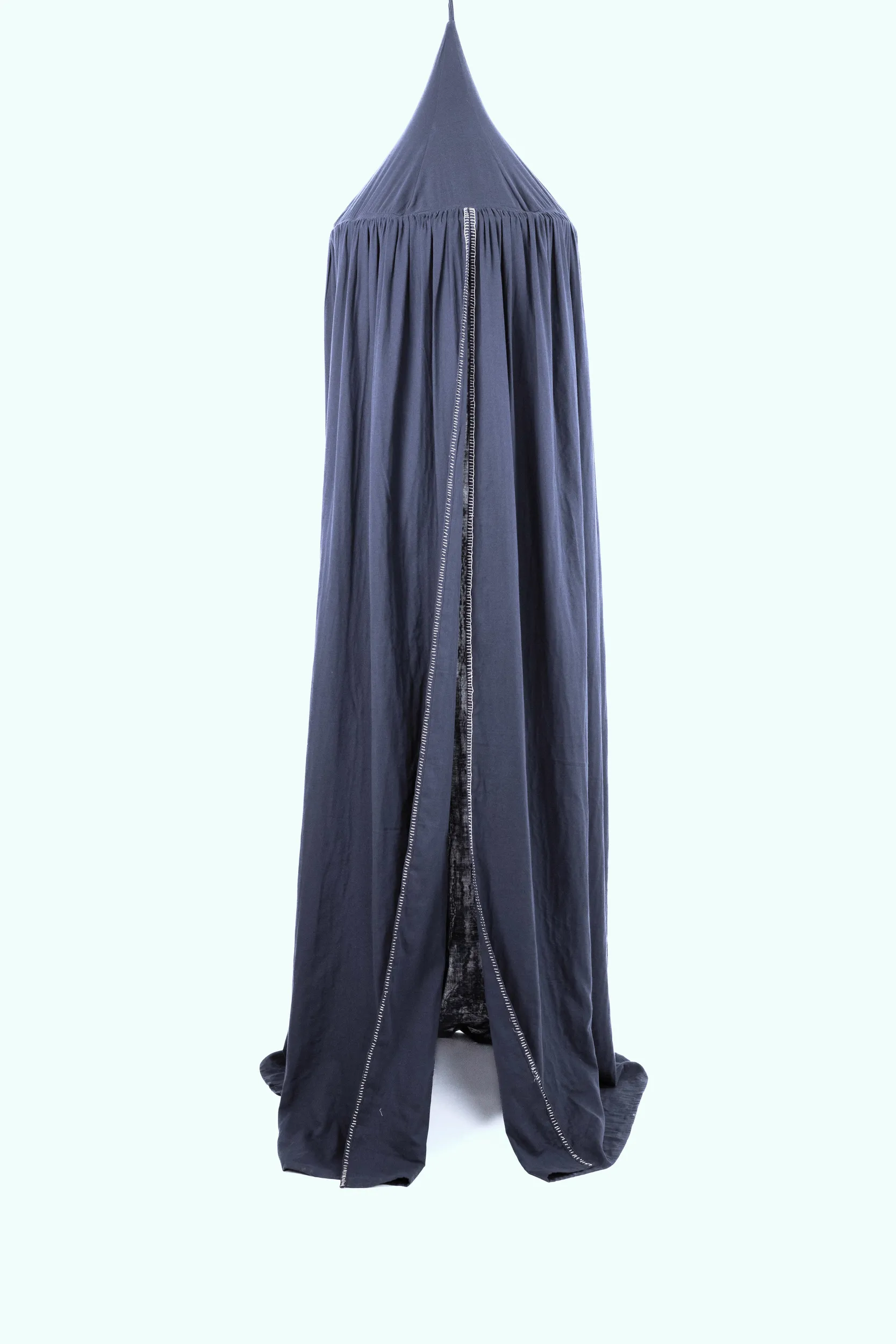 Canopy bed | double organic cotton muslin | L'Infini Festons - Image 4