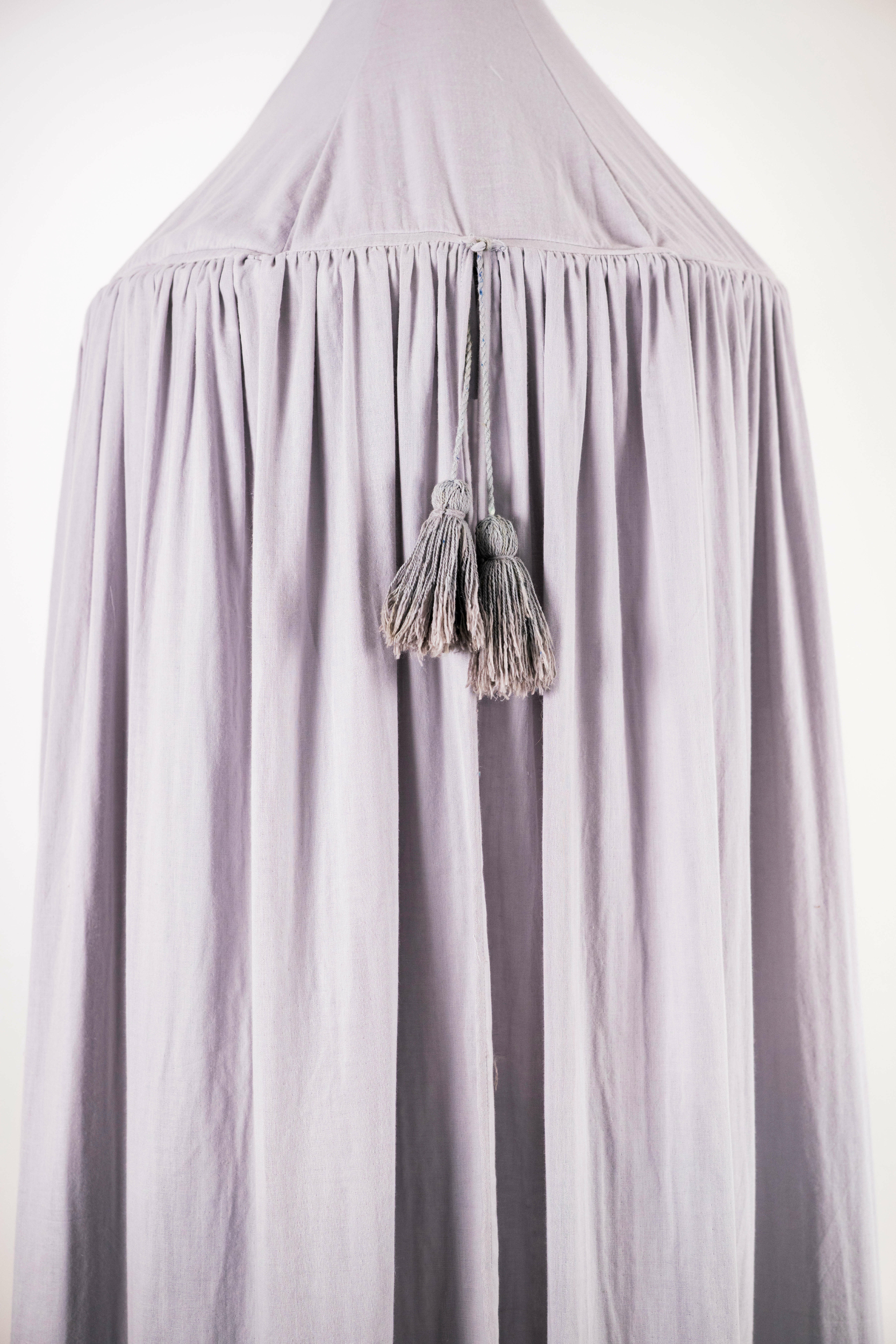 Canopy bed | double organic cotton muslin | The Pom-Pom Cloud - Image 2