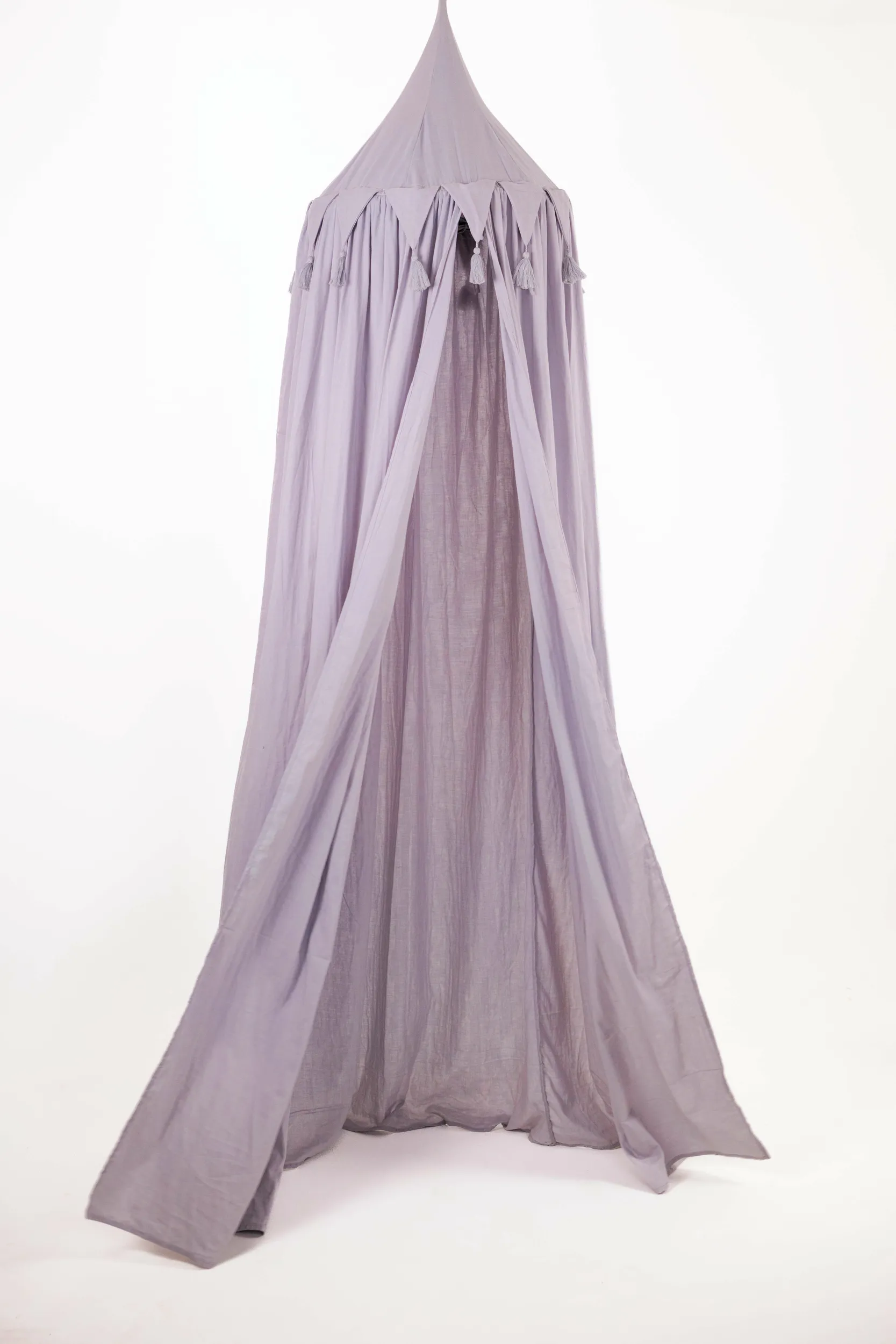 Canopy bed | double organic cotton muslin | The Bohemian Cloud - Image 4