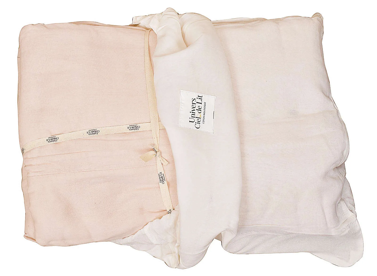 Canopy bed | double organic cotton muslin | L'Aurore Festons - Image 3
